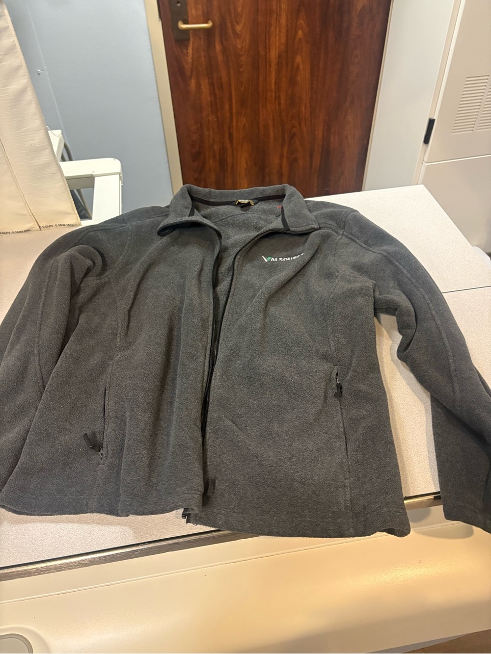 Gray Fleece Jacket - Unbranded